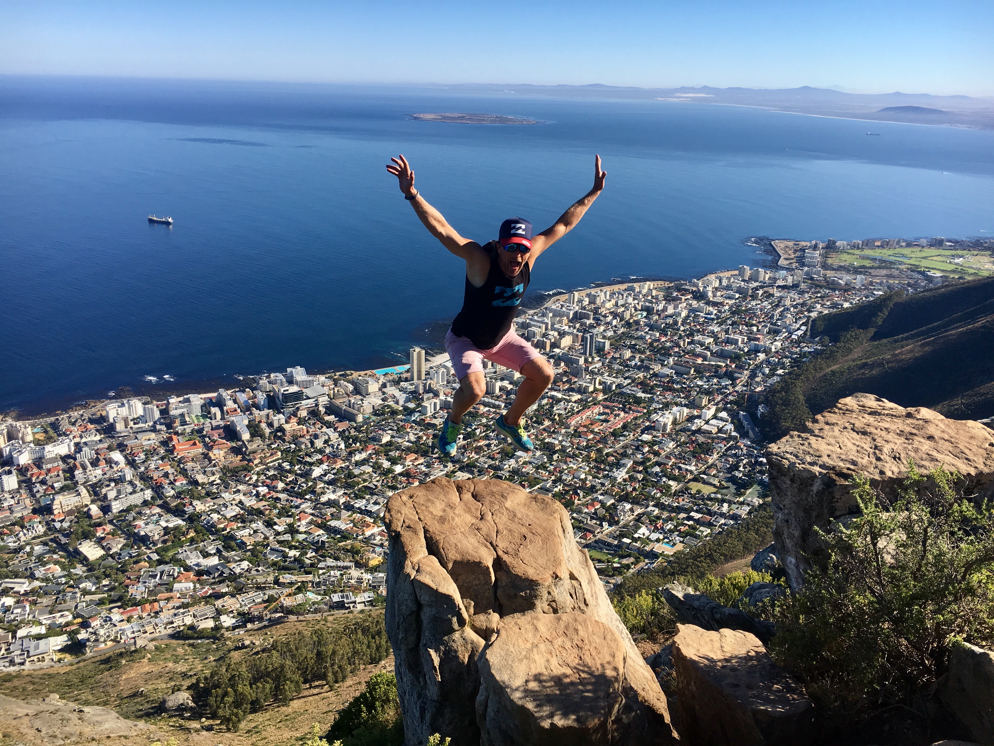 Dirk on Lion's Head, Cape Town