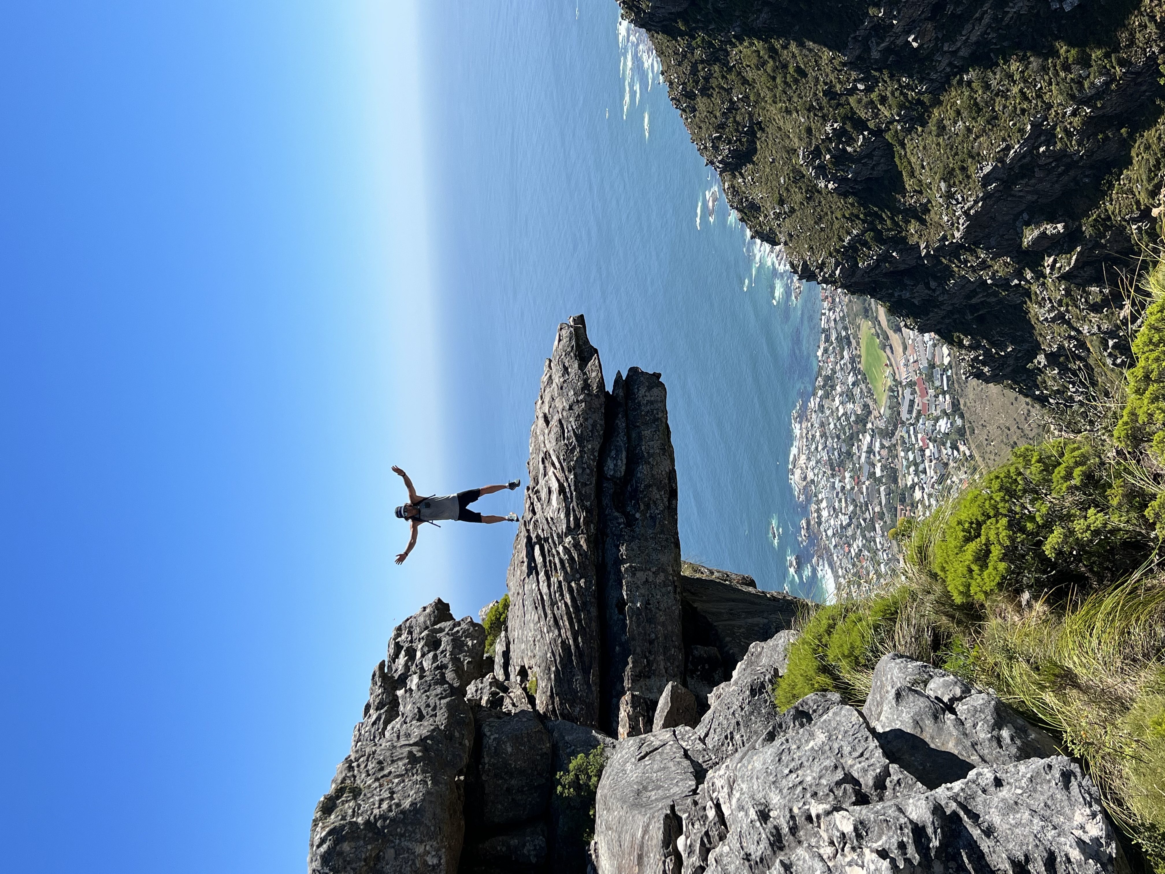 Dirk Zeevenhooven on Table Mountain